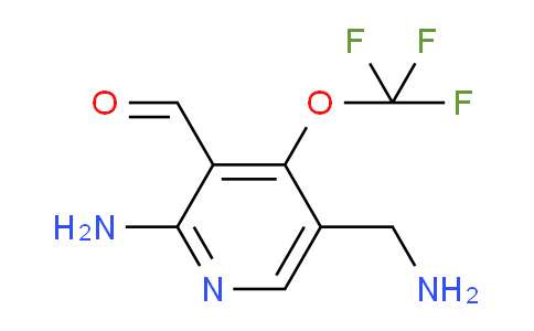 2-Amino-5-(aminomethyl)-4-(trifluoromethoxy)pyridine-3-carboxaldehyde