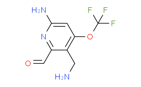 6-Amino-3-(aminomethyl)-4-(trifluoromethoxy)pyridine-2-carboxaldehyde