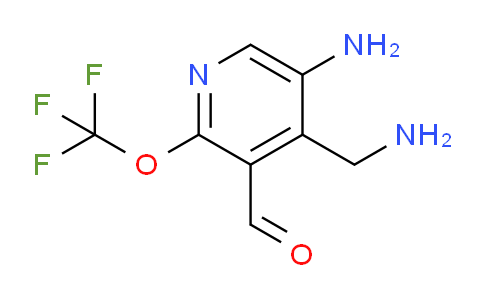 5-Amino-4-(aminomethyl)-2-(trifluoromethoxy)pyridine-3-carboxaldehyde