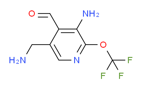 3-Amino-5-(aminomethyl)-2-(trifluoromethoxy)pyridine-4-carboxaldehyde