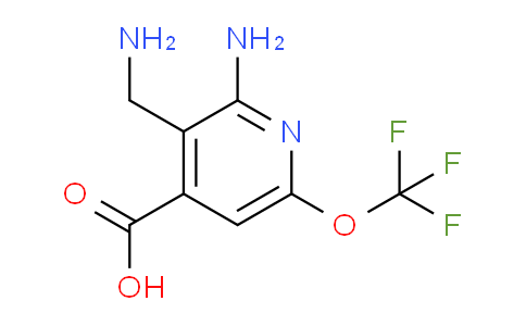 2-Amino-3-(aminomethyl)-6-(trifluoromethoxy)pyridine-4-carboxylic acid