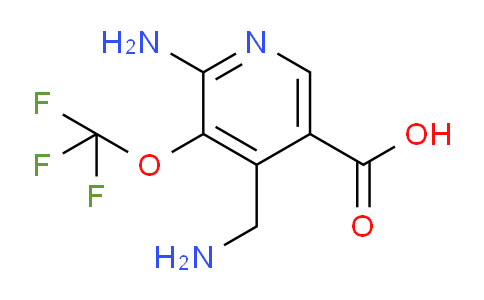 2-Amino-4-(aminomethyl)-3-(trifluoromethoxy)pyridine-5-carboxylic acid