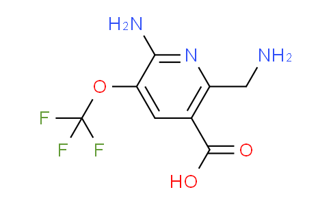 2-Amino-6-(aminomethyl)-3-(trifluoromethoxy)pyridine-5-carboxylic acid