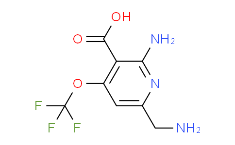 2-Amino-6-(aminomethyl)-4-(trifluoromethoxy)pyridine-3-carboxylic acid