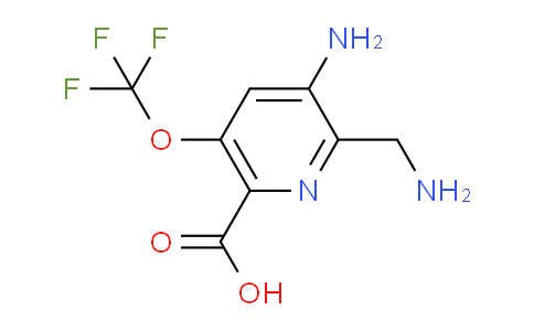 AM50040 | 1804585-84-9 | 3-Amino-2-(aminomethyl)-5-(trifluoromethoxy)pyridine-6-carboxylic acid