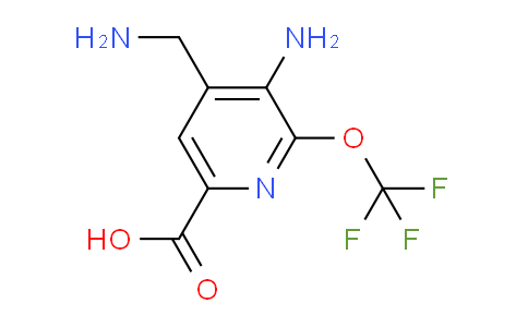 3-Amino-4-(aminomethyl)-2-(trifluoromethoxy)pyridine-6-carboxylic acid
