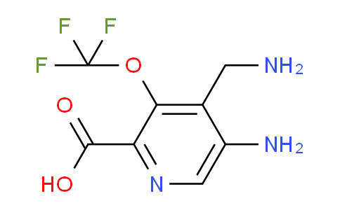 5-Amino-4-(aminomethyl)-3-(trifluoromethoxy)pyridine-2-carboxylic acid