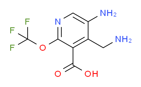 5-Amino-4-(aminomethyl)-2-(trifluoromethoxy)pyridine-3-carboxylic acid