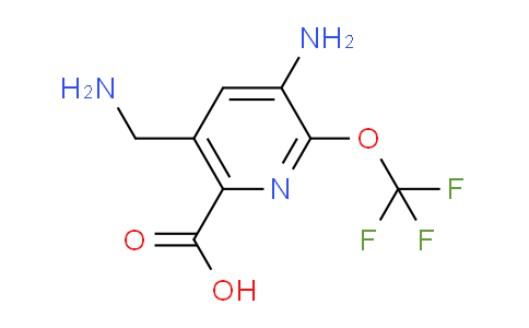 3-Amino-5-(aminomethyl)-2-(trifluoromethoxy)pyridine-6-carboxylic acid