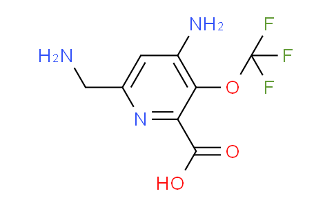 4-Amino-6-(aminomethyl)-3-(trifluoromethoxy)pyridine-2-carboxylic acid