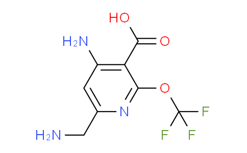 4-Amino-6-(aminomethyl)-2-(trifluoromethoxy)pyridine-3-carboxylic acid