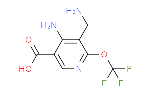 AM50059 | 1804020-70-9 | 4-Amino-3-(aminomethyl)-2-(trifluoromethoxy)pyridine-5-carboxylic acid