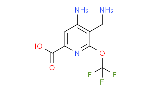 AM50060 | 1804586-11-5 | 4-Amino-3-(aminomethyl)-2-(trifluoromethoxy)pyridine-6-carboxylic acid