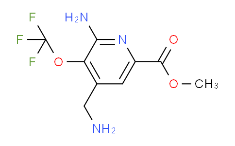Methyl 2-amino-4-(aminomethyl)-3-(trifluoromethoxy)pyridine-6-carboxylate