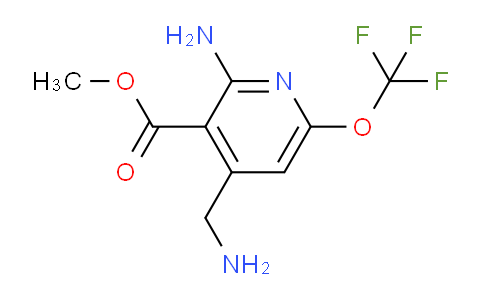 Methyl 2-amino-4-(aminomethyl)-6-(trifluoromethoxy)pyridine-3-carboxylate