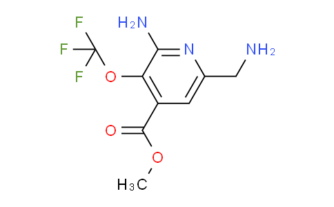 Methyl 2-amino-6-(aminomethyl)-3-(trifluoromethoxy)pyridine-4-carboxylate