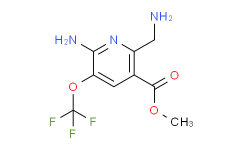 Methyl 2-amino-6-(aminomethyl)-3-(trifluoromethoxy)pyridine-5-carboxylate