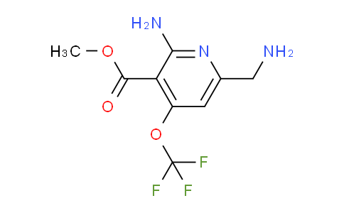 Methyl 2-amino-6-(aminomethyl)-4-(trifluoromethoxy)pyridine-3-carboxylate