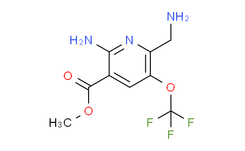 Methyl 2-amino-6-(aminomethyl)-5-(trifluoromethoxy)pyridine-3-carboxylate