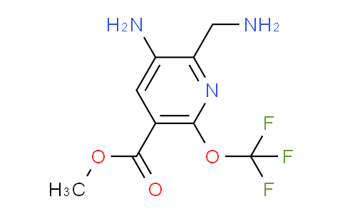 Methyl 3-amino-2-(aminomethyl)-6-(trifluoromethoxy)pyridine-5-carboxylate