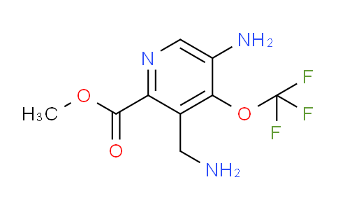 Methyl 5-amino-3-(aminomethyl)-4-(trifluoromethoxy)pyridine-2-carboxylate
