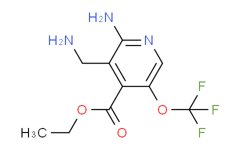 AM50132 | 1803651-72-0 | Ethyl 2-amino-3-(aminomethyl)-5-(trifluoromethoxy)pyridine-4-carboxylate