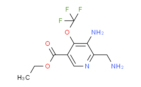AM50154 | 1806230-65-8 | Ethyl 3-amino-2-(aminomethyl)-4-(trifluoromethoxy)pyridine-5-carboxylate