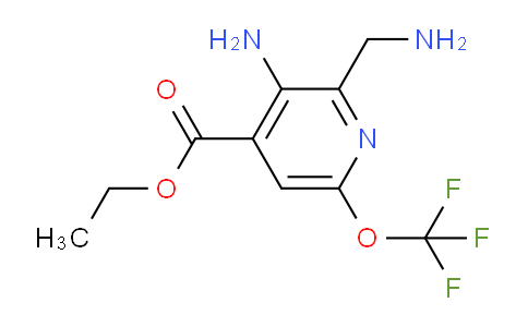 AM50158 | 1806105-67-8 | Ethyl 3-amino-2-(aminomethyl)-6-(trifluoromethoxy)pyridine-4-carboxylate