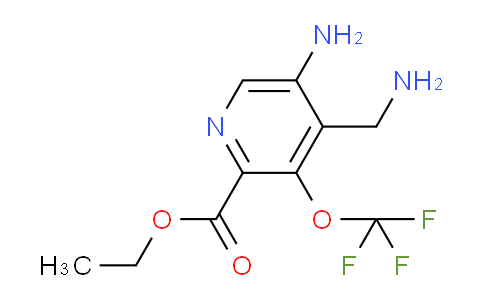 AM50163 | 1803657-32-0 | Ethyl 5-amino-4-(aminomethyl)-3-(trifluoromethoxy)pyridine-2-carboxylate