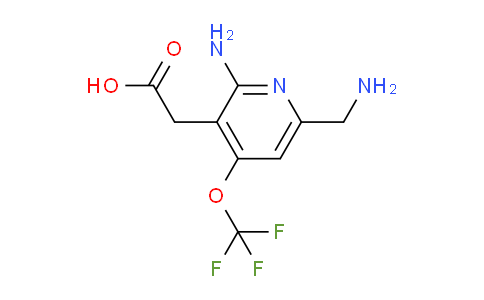 AM50210 | 1804022-54-5 | 2-Amino-6-(aminomethyl)-4-(trifluoromethoxy)pyridine-3-acetic acid