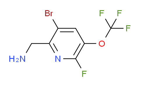 2-(Aminomethyl)-3-bromo-6-fluoro-5-(trifluoromethoxy)pyridine