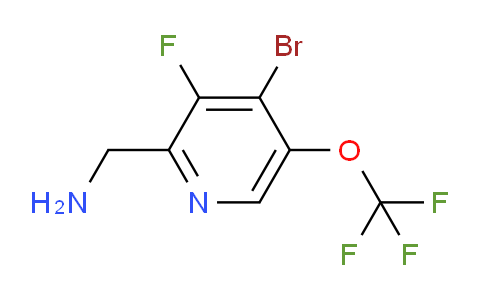 2-(Aminomethyl)-4-bromo-3-fluoro-5-(trifluoromethoxy)pyridine