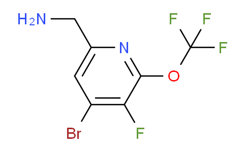 6-(Aminomethyl)-4-bromo-3-fluoro-2-(trifluoromethoxy)pyridine