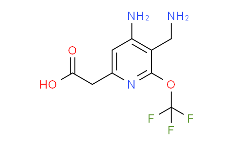 AM50256 | 1804531-09-6 | 4-Amino-3-(aminomethyl)-2-(trifluoromethoxy)pyridine-6-acetic acid