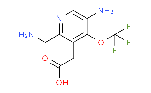 5-Amino-2-(aminomethyl)-4-(trifluoromethoxy)pyridine-3-acetic acid