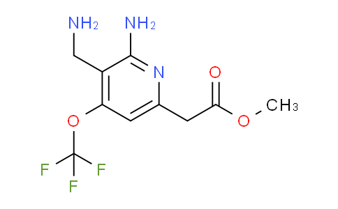 AM50268 | 1803628-36-5 | Methyl 2-amino-3-(aminomethyl)-4-(trifluoromethoxy)pyridine-6-acetate