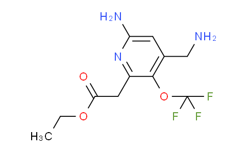 AM50316 | 1804531-39-2 | Ethyl 6-amino-4-(aminomethyl)-3-(trifluoromethoxy)pyridine-2-acetate