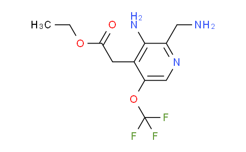 AM50333 | 1804536-19-3 | Ethyl 3-amino-2-(aminomethyl)-5-(trifluoromethoxy)pyridine-4-acetate