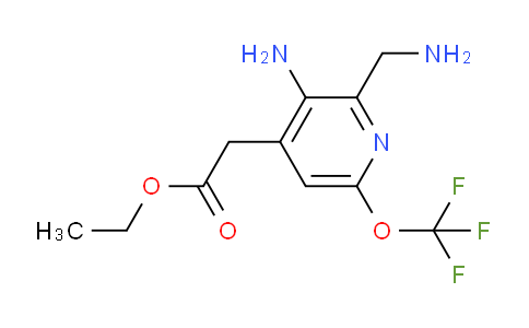 AM50335 | 1806107-34-5 | Ethyl 3-amino-2-(aminomethyl)-6-(trifluoromethoxy)pyridine-4-acetate