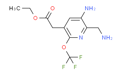 AM50336 | 1806116-18-6 | Ethyl 3-amino-2-(aminomethyl)-6-(trifluoromethoxy)pyridine-5-acetate