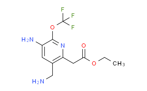 AM50344 | 1806107-51-6 | Ethyl 3-amino-5-(aminomethyl)-2-(trifluoromethoxy)pyridine-6-acetate