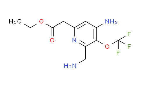 AM50350 | 1806107-58-3 | Ethyl 4-amino-2-(aminomethyl)-3-(trifluoromethoxy)pyridine-6-acetate