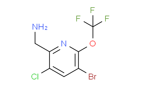 2-(Aminomethyl)-5-bromo-3-chloro-6-(trifluoromethoxy)pyridine