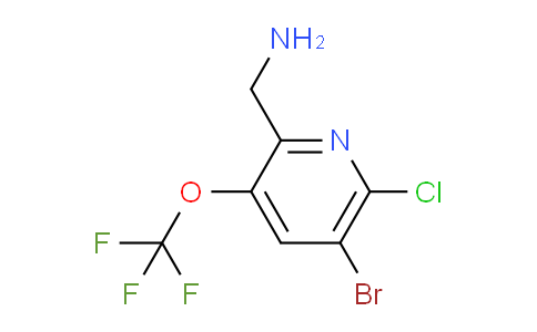 2-(Aminomethyl)-5-bromo-6-chloro-3-(trifluoromethoxy)pyridine