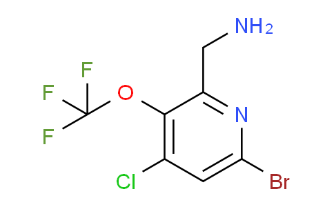 2-(Aminomethyl)-6-bromo-4-chloro-3-(trifluoromethoxy)pyridine