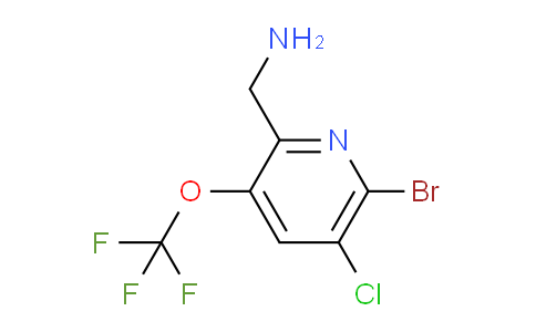 AM50389 | 1804580-67-3 | 2-(Aminomethyl)-6-bromo-5-chloro-3-(trifluoromethoxy)pyridine
