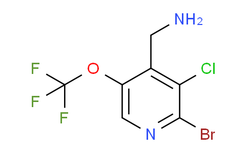 4-(Aminomethyl)-2-bromo-3-chloro-5-(trifluoromethoxy)pyridine