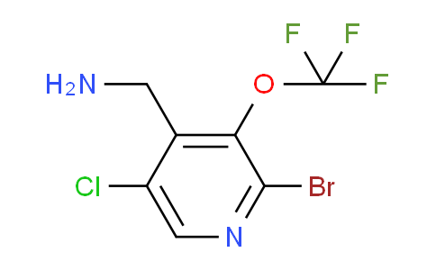 4-(Aminomethyl)-2-bromo-5-chloro-3-(trifluoromethoxy)pyridine
