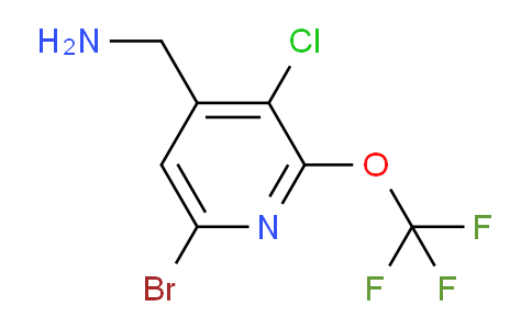 4-(Aminomethyl)-6-bromo-3-chloro-2-(trifluoromethoxy)pyridine