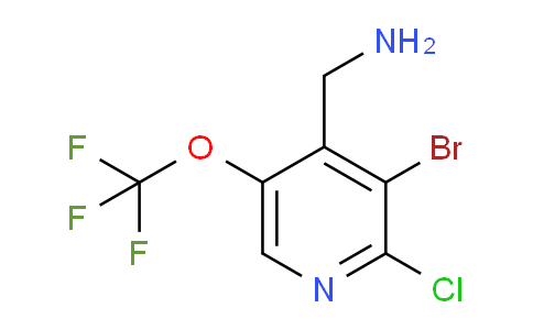 4-(Aminomethyl)-3-bromo-2-chloro-5-(trifluoromethoxy)pyridine